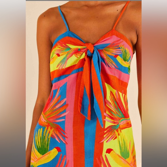 SOLD - FARM Rio Long Dress Size M - Picture 4 of 10